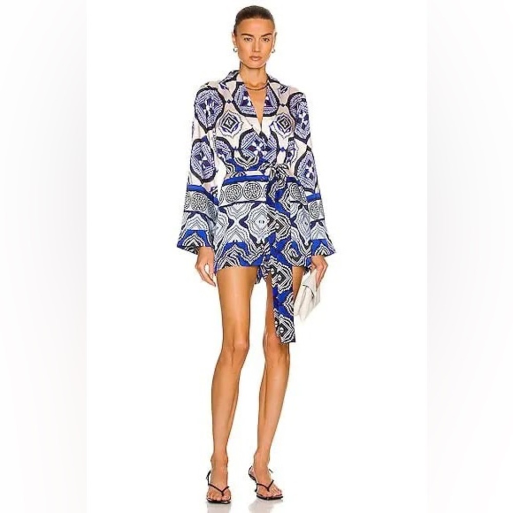 ALEXIS 
Robbie Romper In Blue